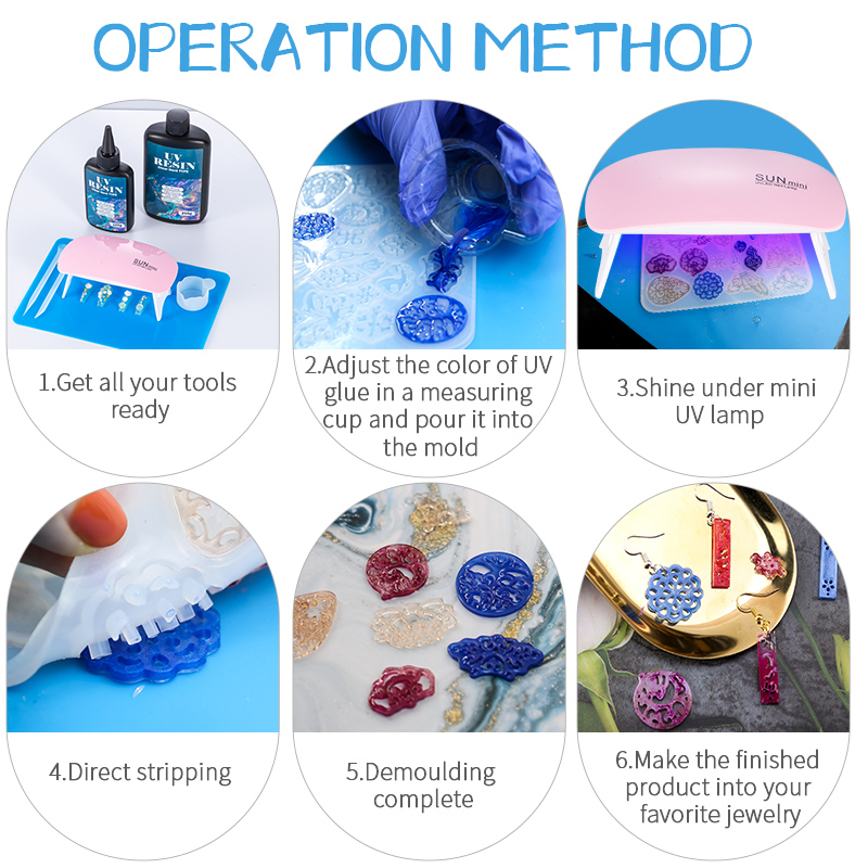 100/200/300g UV Resin Hard Typ - Epoxy Uv Resin Kit recension och pris