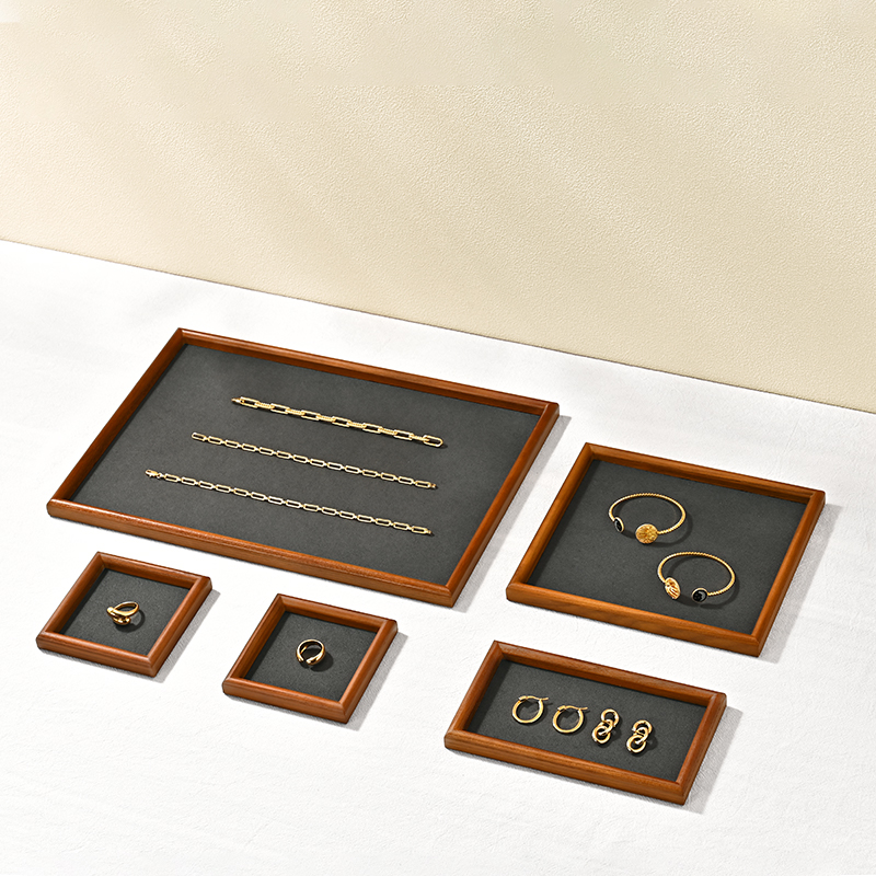 Oirlv Wooden Jewelry Display T - Wood Ring Blank recension och pris
