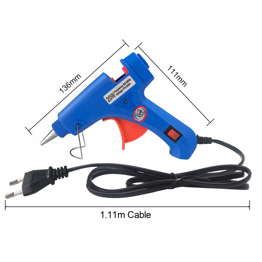 20W Hot Melt Glue Gun Househol - Heat Gun Small recension och pris