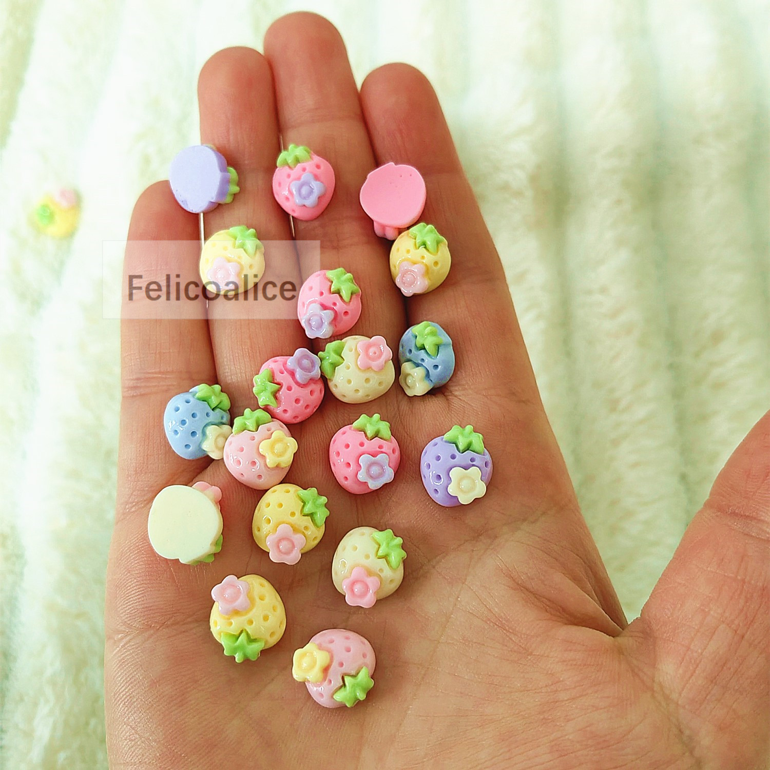 30Pcs New Cute Resin Mini Smal - Flower Preservation Resin recension och pris