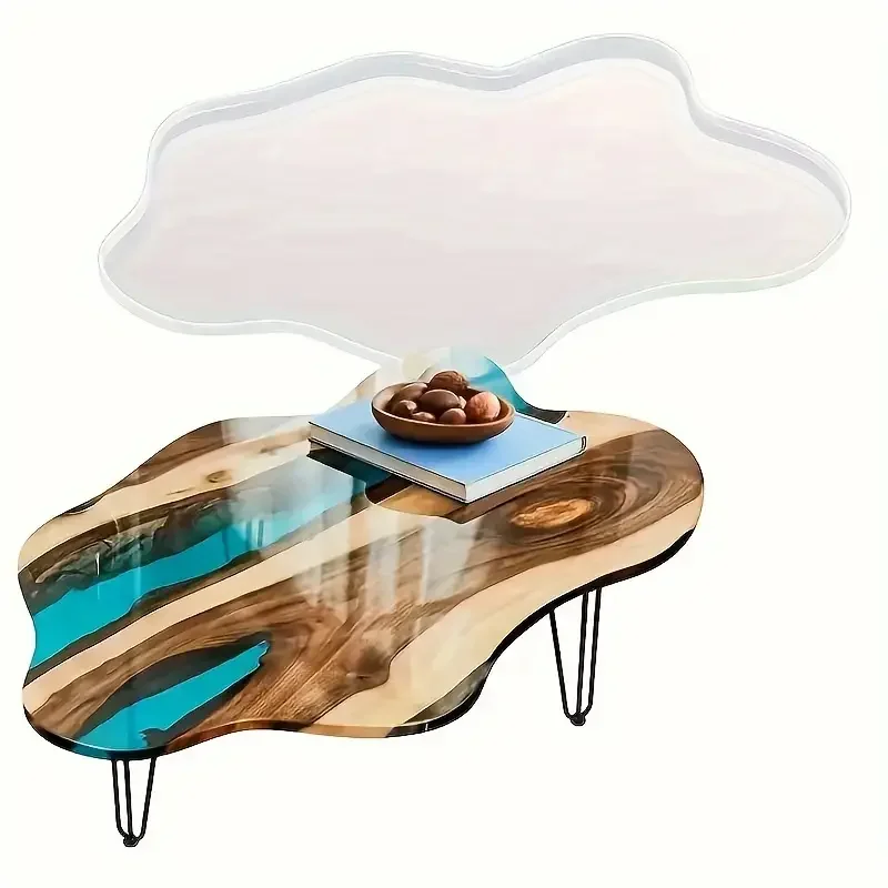 Large 61cm Irregular Trays Epo - Resin Ocean Wave Mold recension och pris