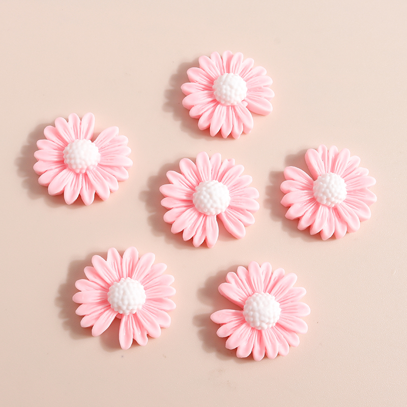 10pcs 20*20mm Kawaii Daisy Flo - Flower Preservation Resin recension och pris
