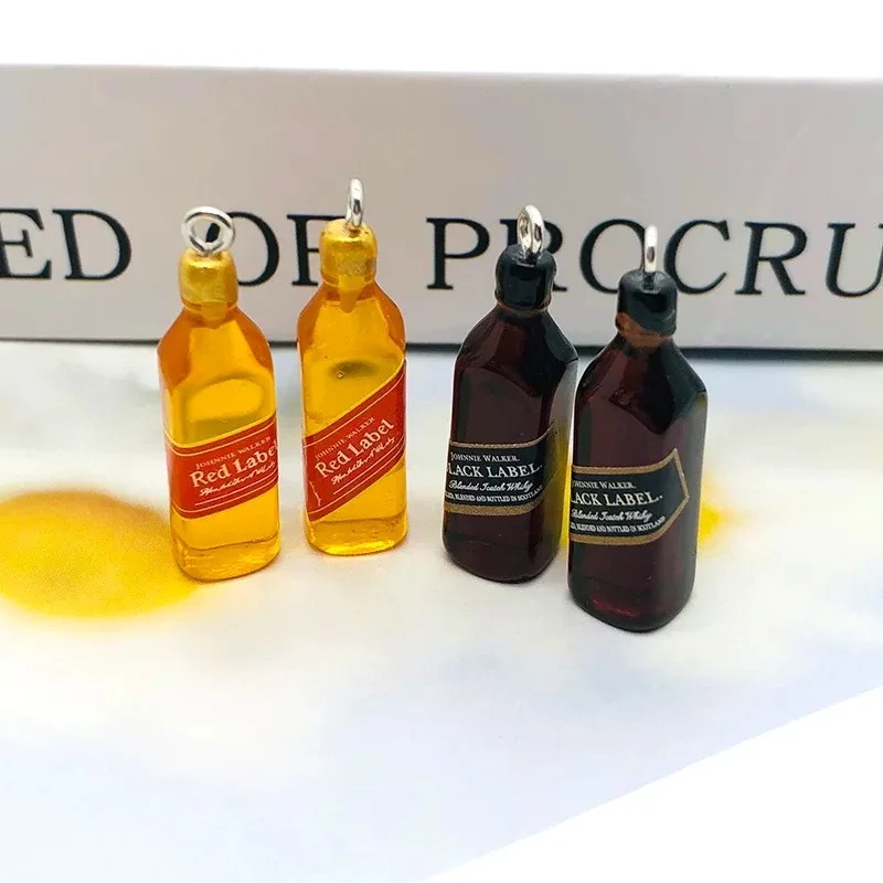 10Pcs Tiny Wine Bar Bottle Res - Resin Craft Projects recension och pris