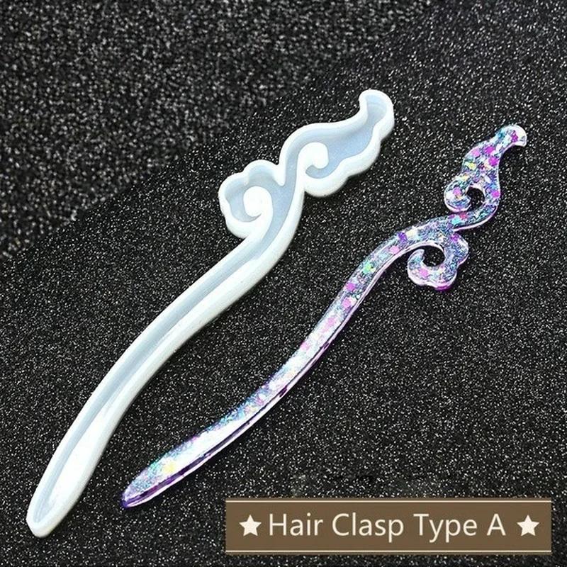New Transparent Hairpin Silico - Resin Craft Projects recension och pris