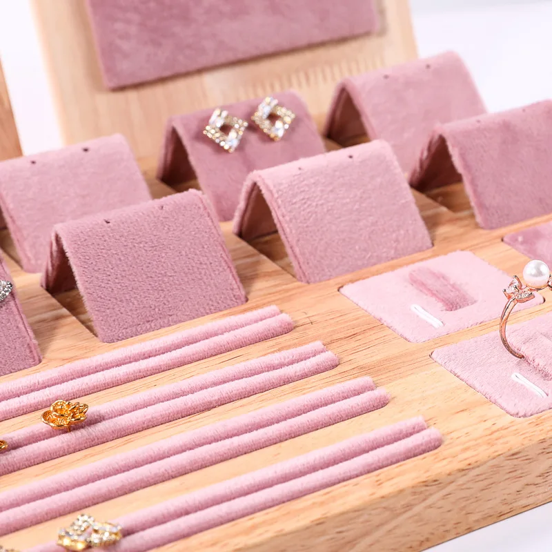 Jewelry Display Tray Necklace  - Wood Ring Blank recension och pris