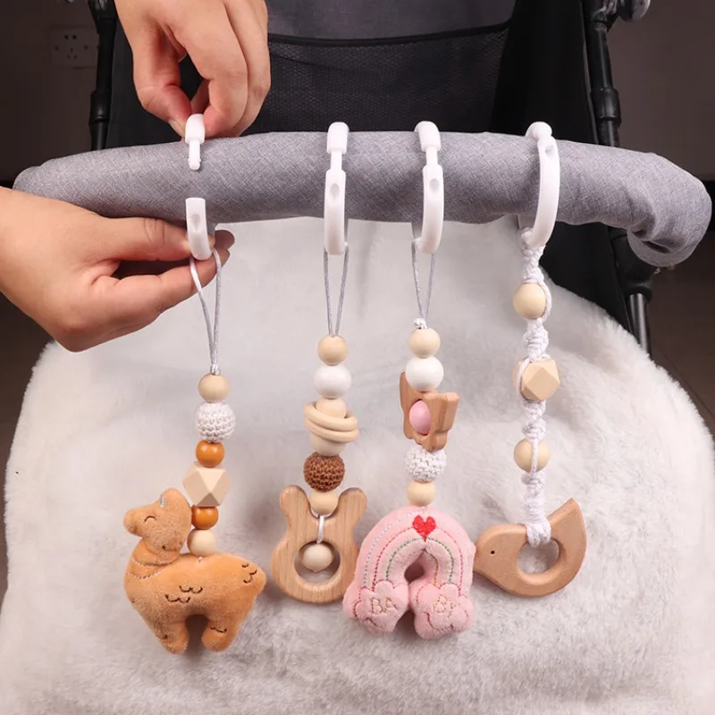 6Pcs Wooden Baby Toys Wooden B - Wood Ring Blank recension och pris
