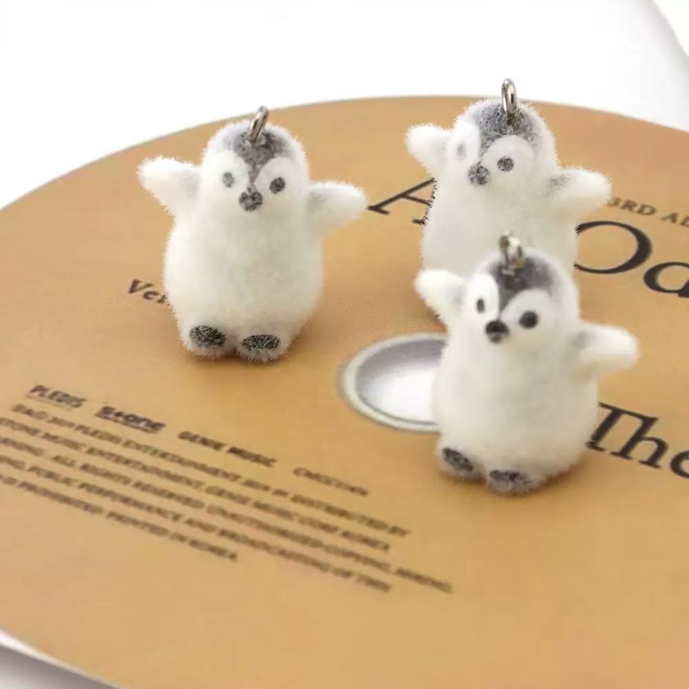 5pcs Flocking Small Penguin Re - Resin Craft Projects recension och pris