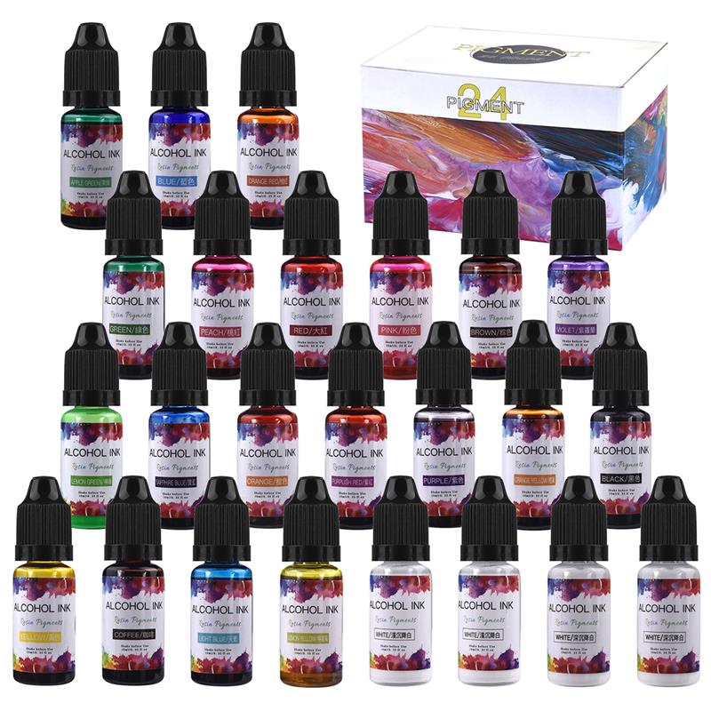 1 Set Epoxy Resin Pigment Kit  - Resin Dye Alcohol recension och pris